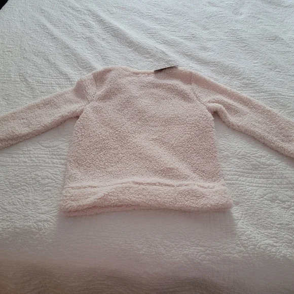 🎄Holiday Fleece Top w/Sequin Cat😽 - Picture 3 of 4